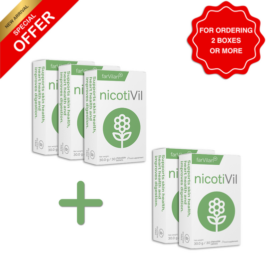 nicotiVil™ Smooth transition to smoke-free life supplement